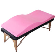 Ergonomic Curvy Foam Massage Bed Mattress Topper 70" x 28"