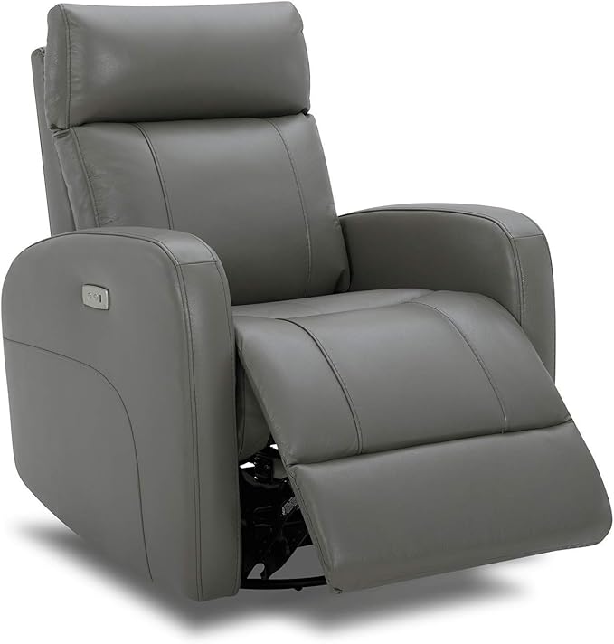 Power Swivel Glider Recliner Chair with Adjustable Headrest