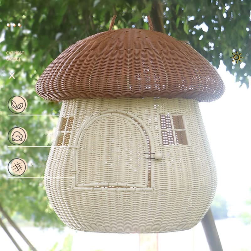Rattan Cat Bed House