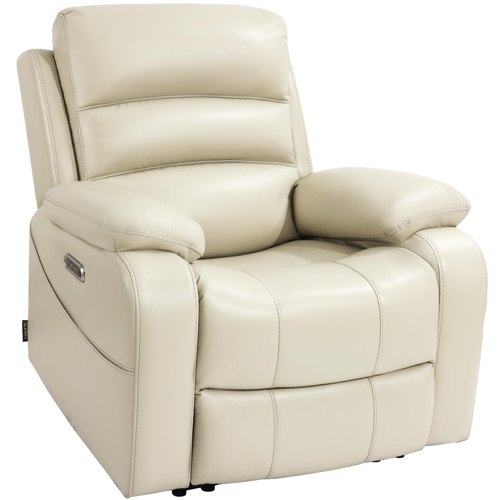 Zero Clearance Wall Hugger Power Recliner with Massage and Heat