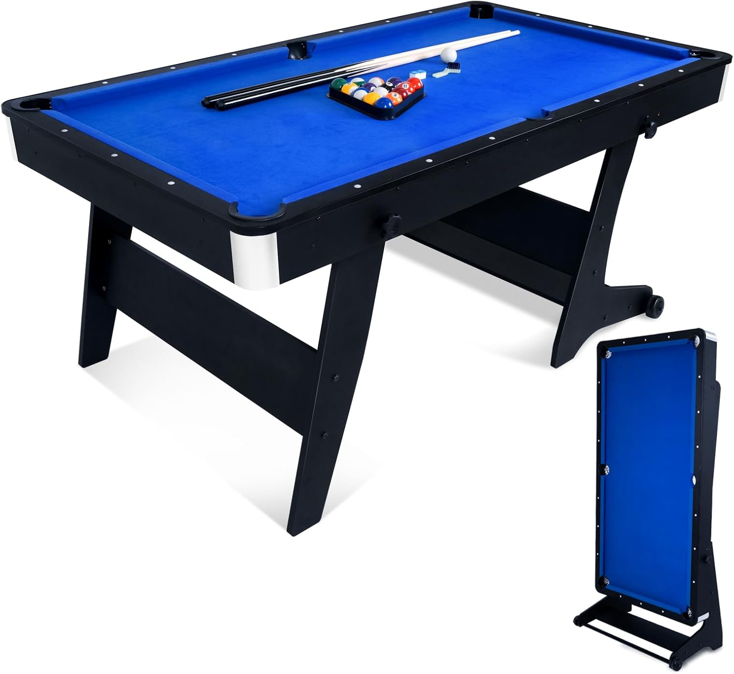 6ft Billiard Table with Automatic Ball Return