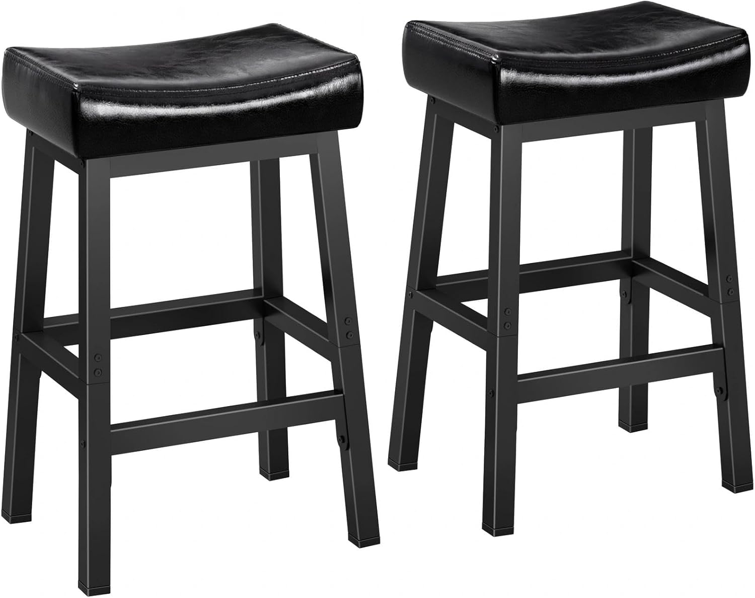 24 Inch Rustic Bar Stools Set of 2