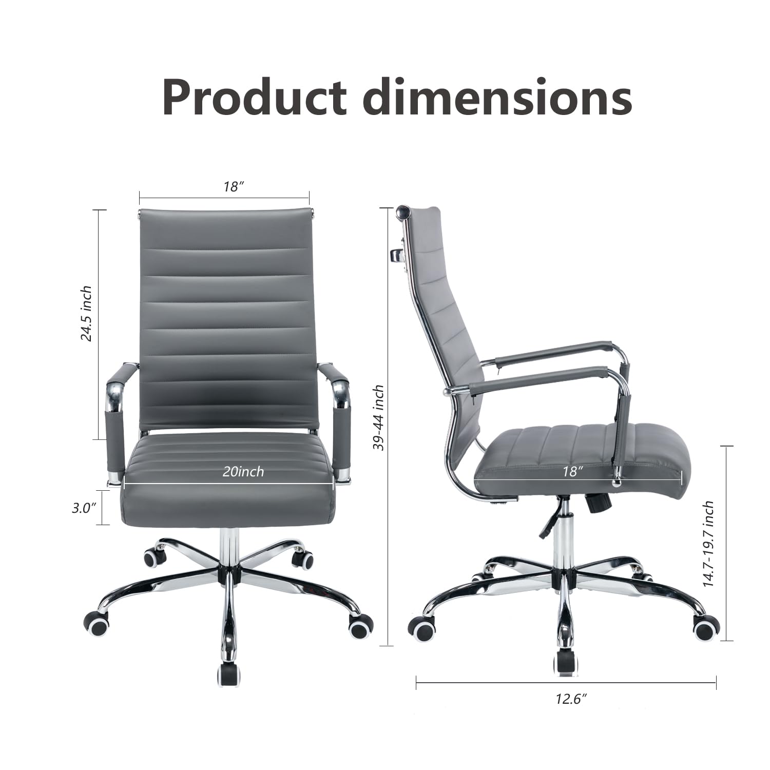 Office Desk Chair with Wheels