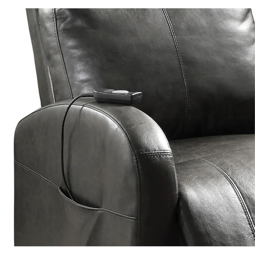 Power Lift Recliner with Tufted Upholstery
