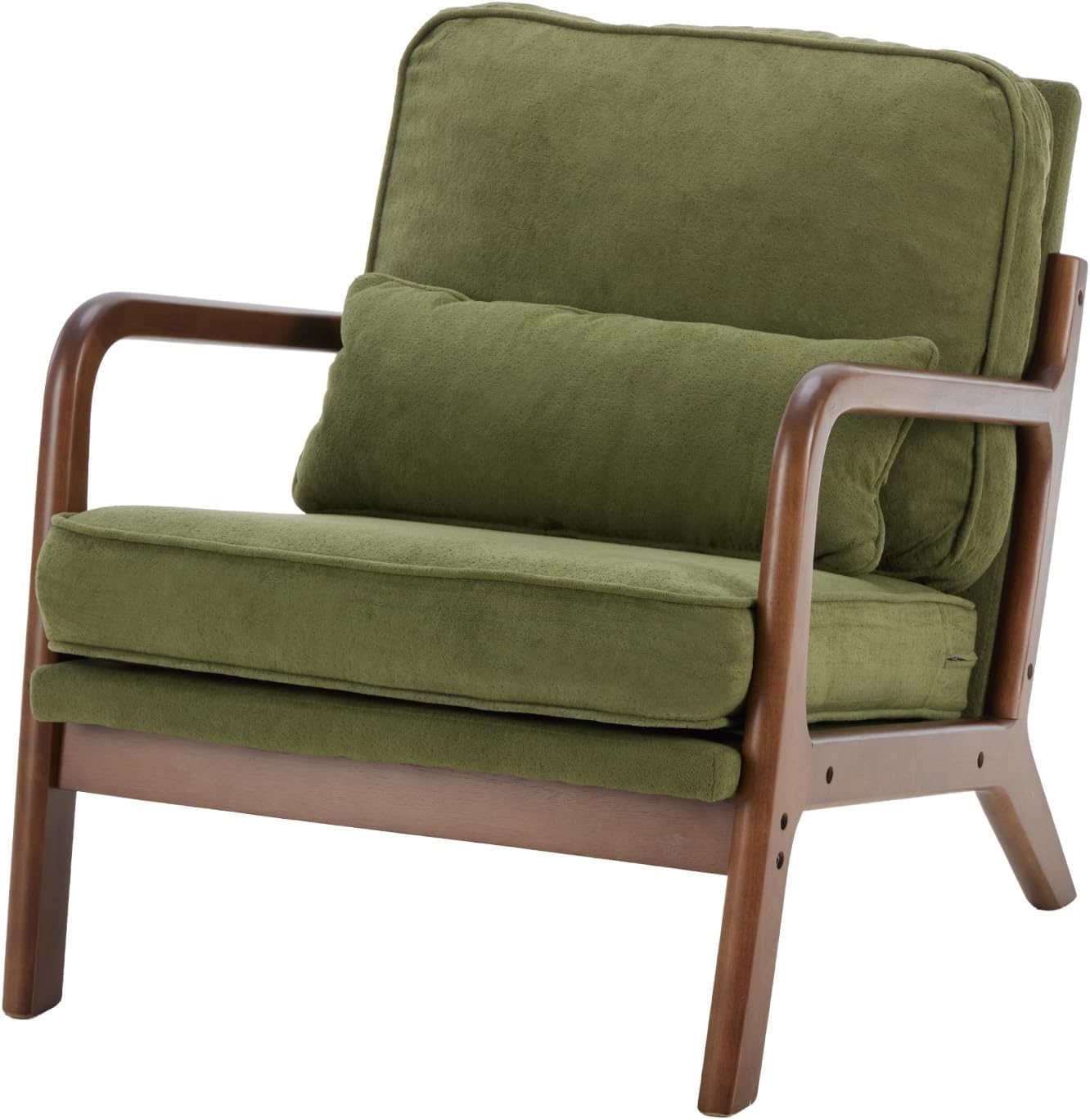 Mid Century Accent Chair with Arms