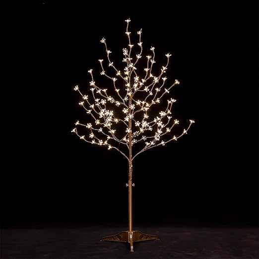 LED Cherry Blossom Tree with Warm White Lights