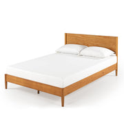 Mid Century Wood Platform Bed Frame Queen