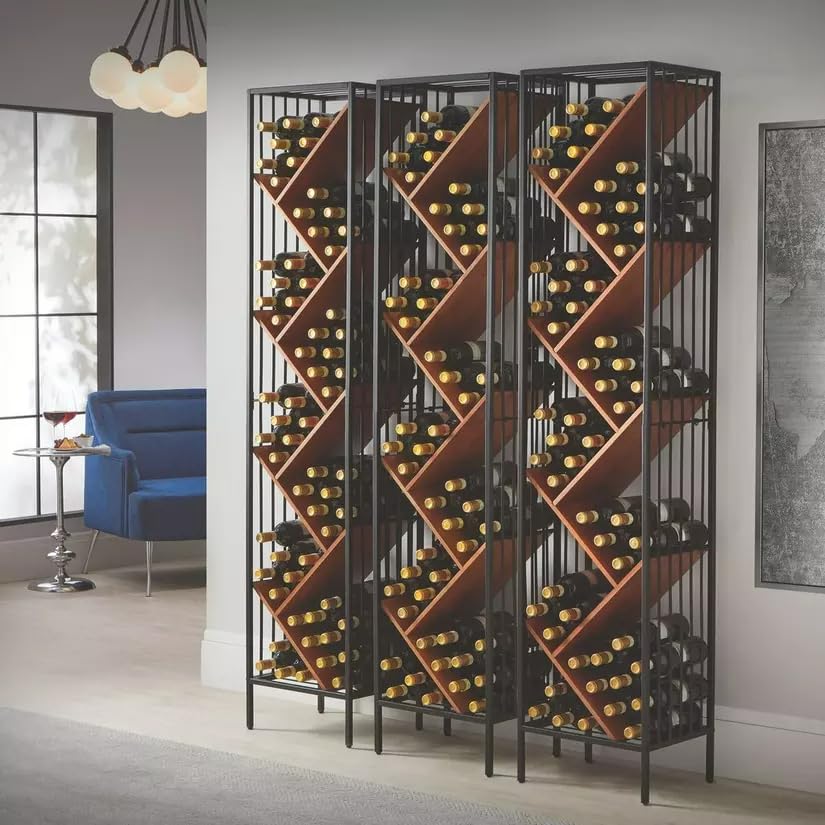 78-Bottle Modular Wine Rack