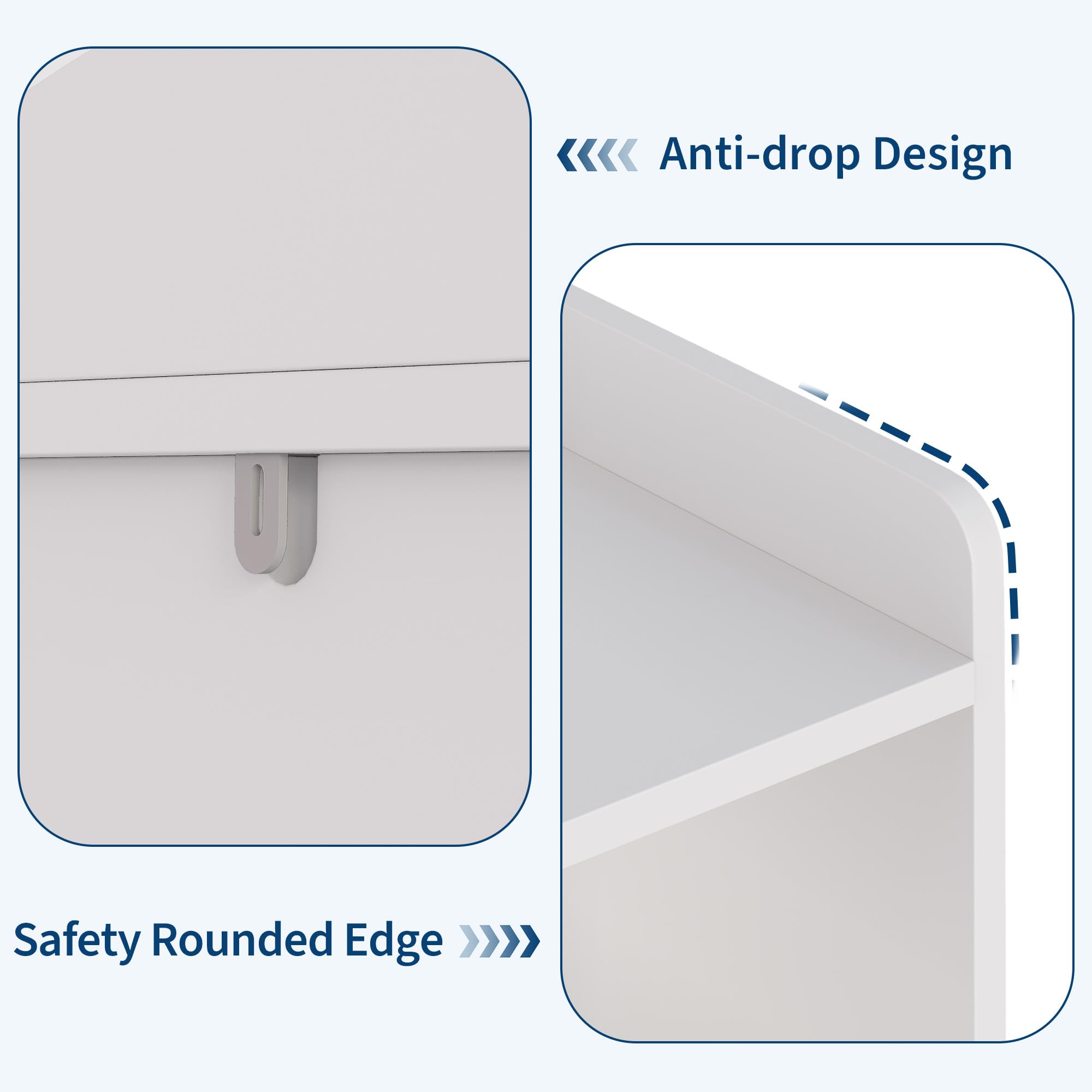 Toy Storage Organizer with Movable Drawers