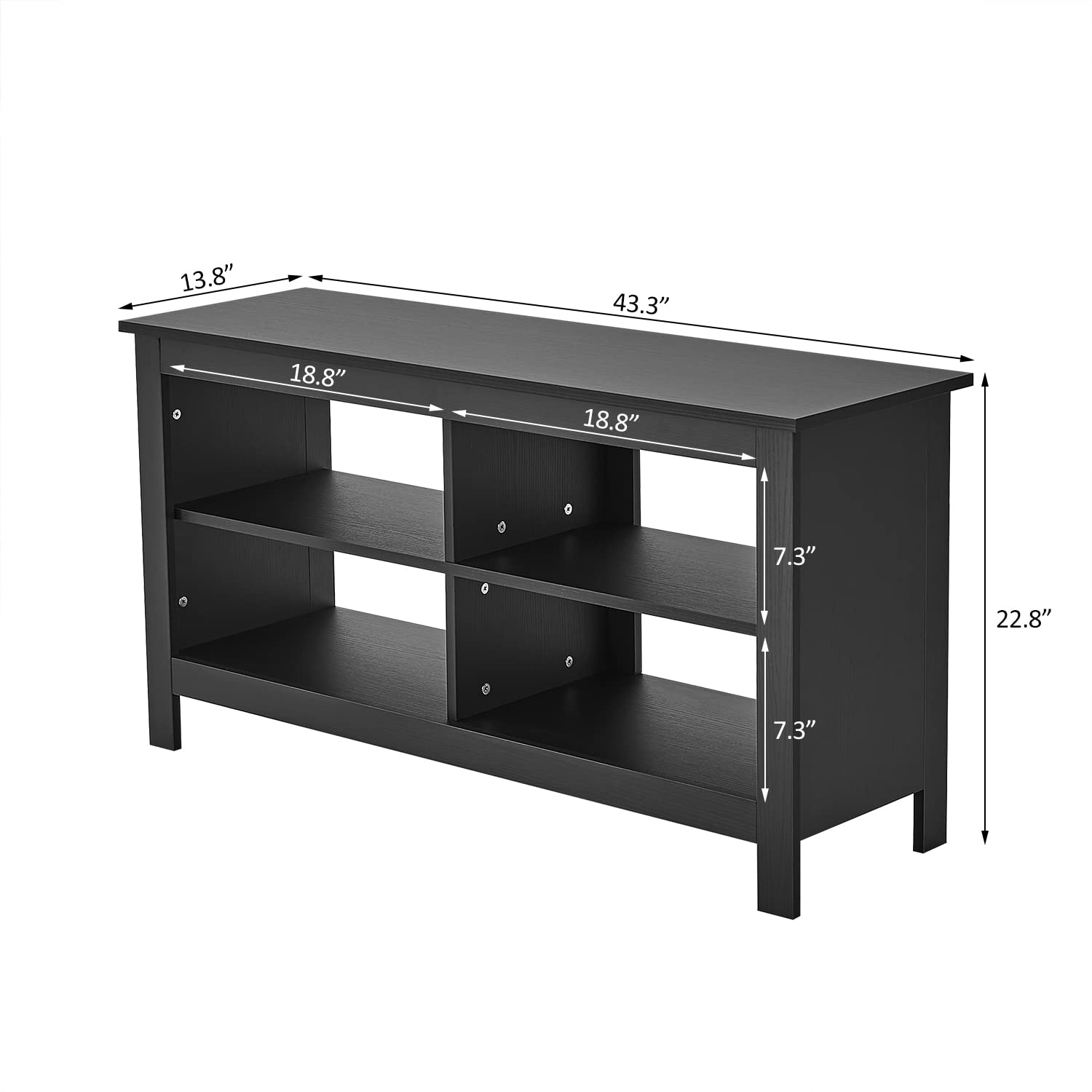 43" Mid-Century Modern TV Stand