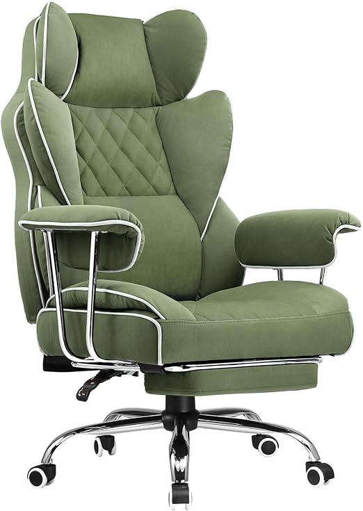 Ergonomic Office Chair with Footrest