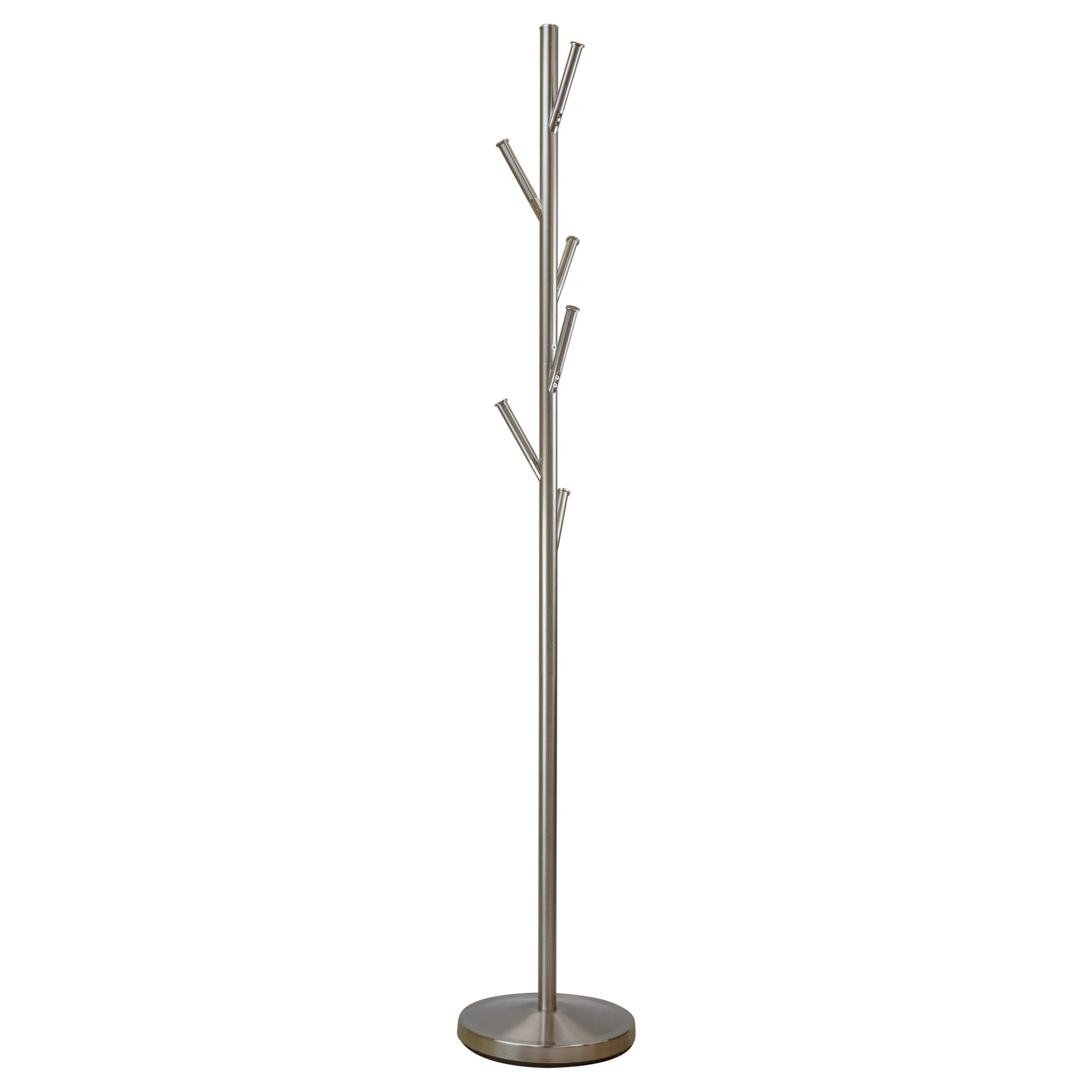 68" Free Standing Metal Coat Rack Stand