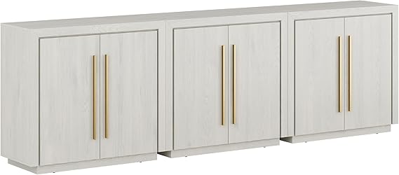 68 Inch TV Stand with Storage and Adjustable Shelves