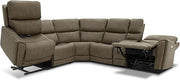 5-Seater Power Lift Reclining Sectional Sofa