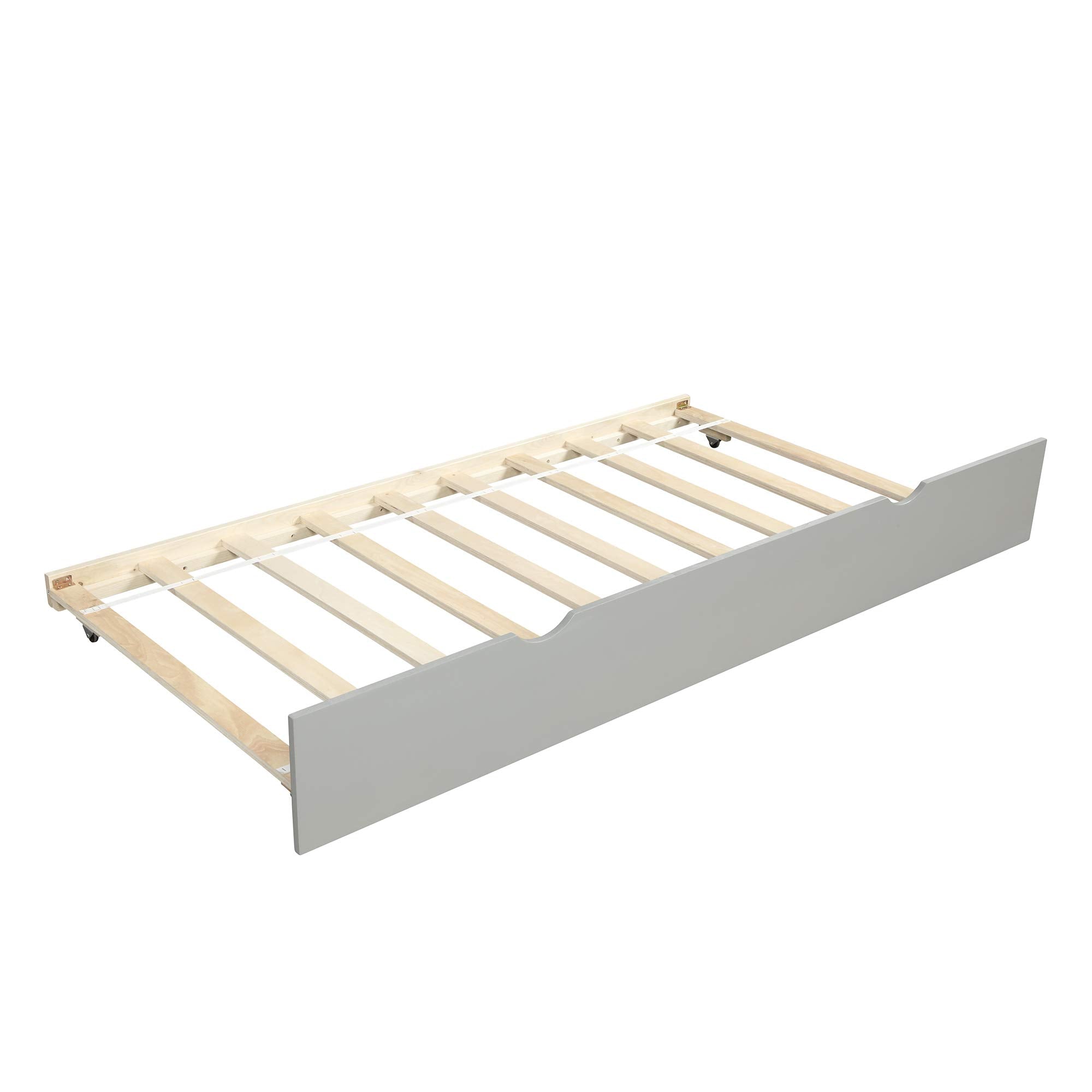 Twin Daybed with Trundle - Solid Wood Frame