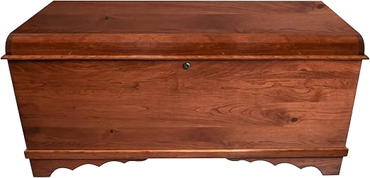 Cedar Hope Chest with Waterfall Top