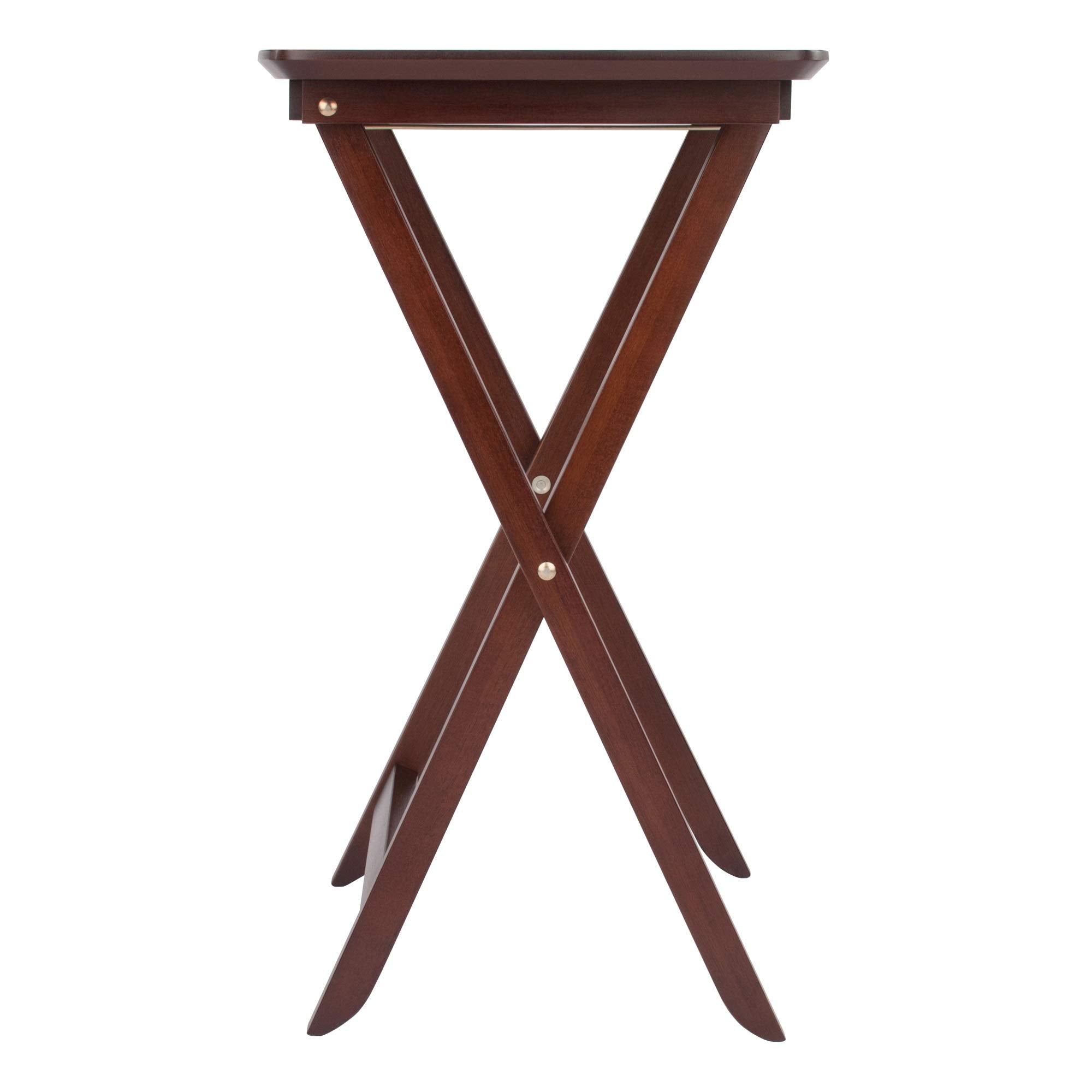 Wood Cade Oversized Snack Table Set