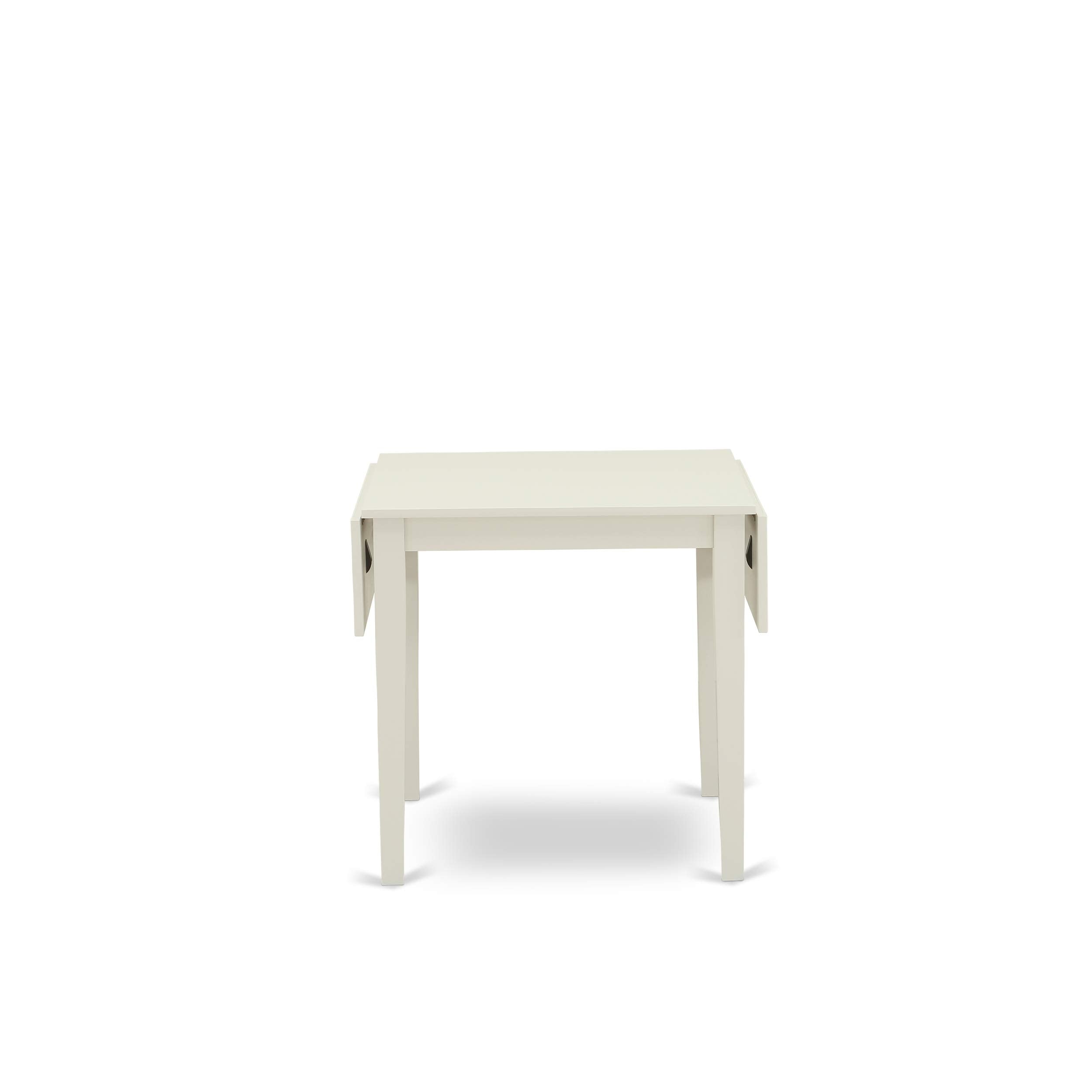 3-Piece Rectangular Dining Table Set with Drop Leaf