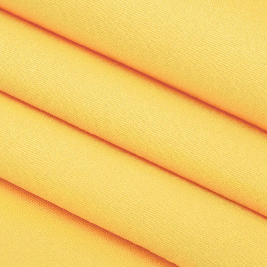 Indoor Outdoor Jumbo Bolster Neckroll Pillows Set of 2 Sunbrella Canvas Yellow