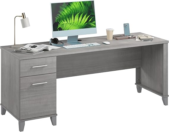 72W Office Desk with Drawers
