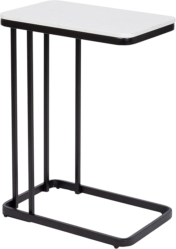 Marble C-Table End Table