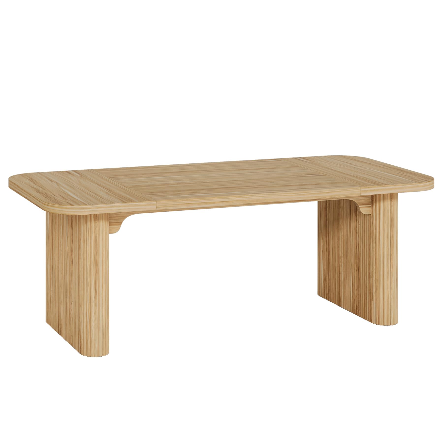 62-Inch Modern Executive Desk with Double Pedestal