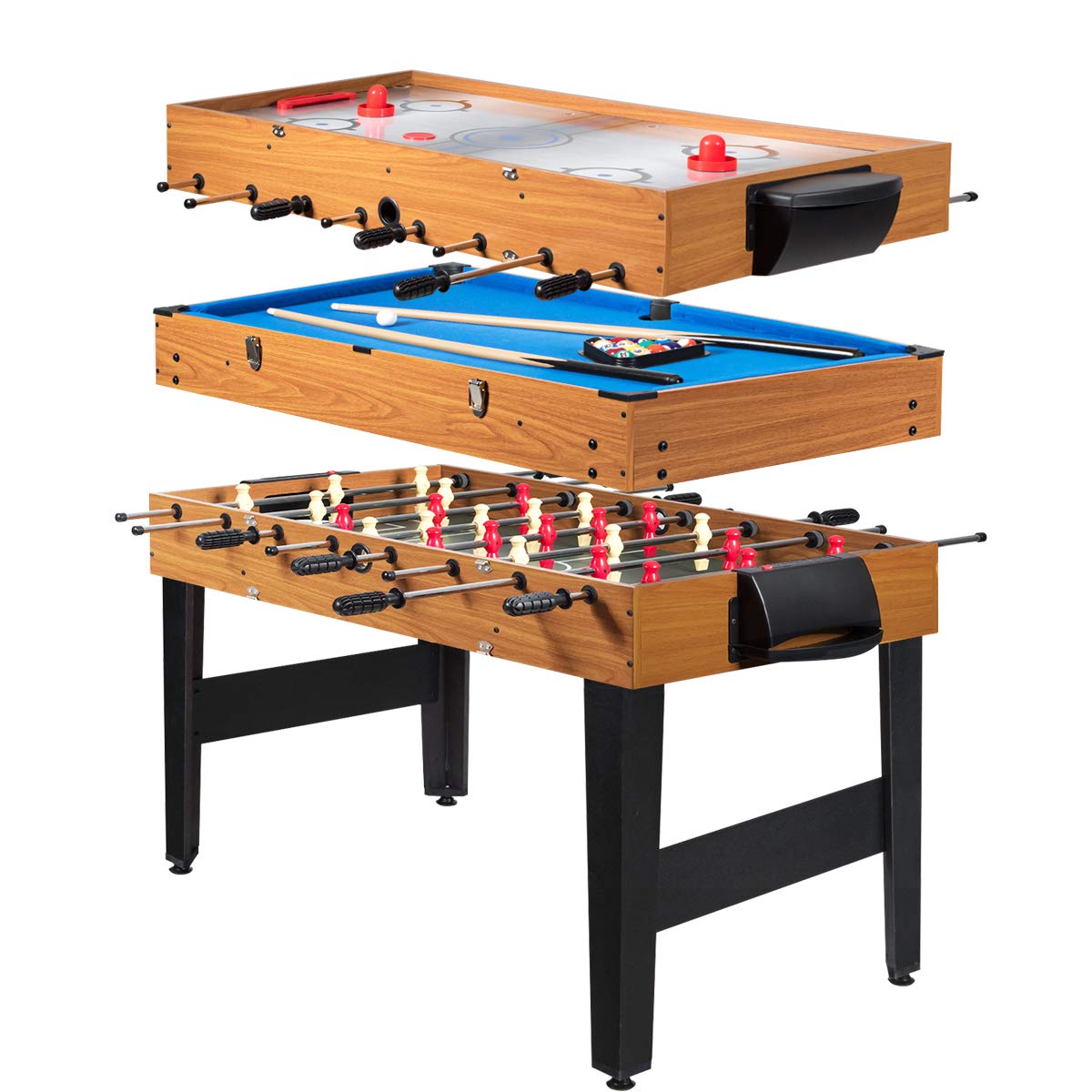 48" 3-in-1 Multi Game Table