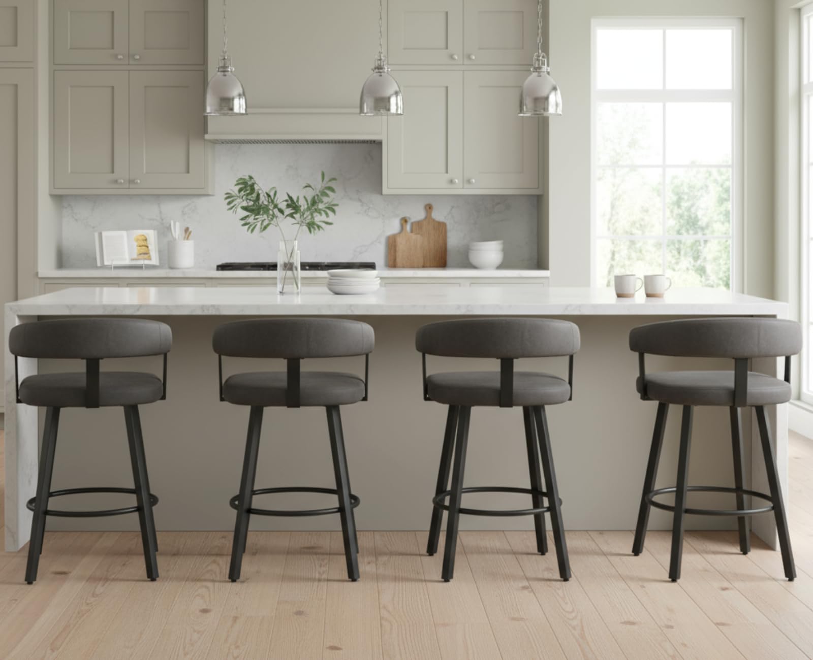 Counter Height Bar Stools Set of 4