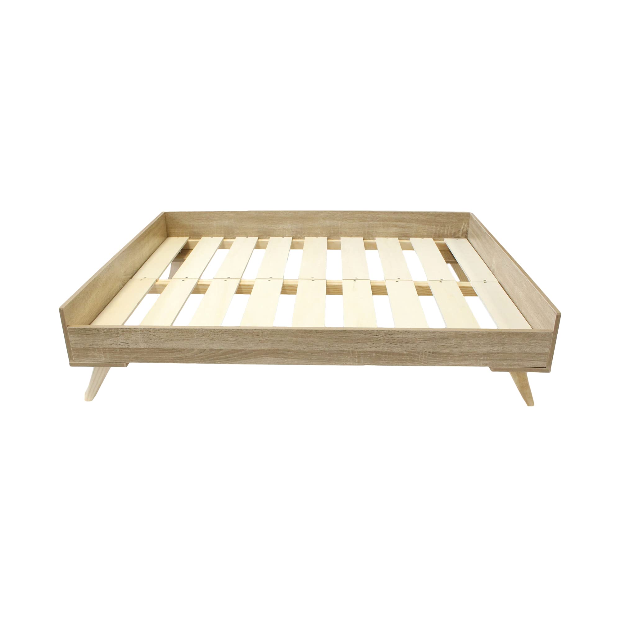 Raised Wooden Dog Bed Frame Large
