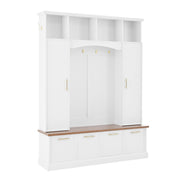 Hall Tree with Storage Bench