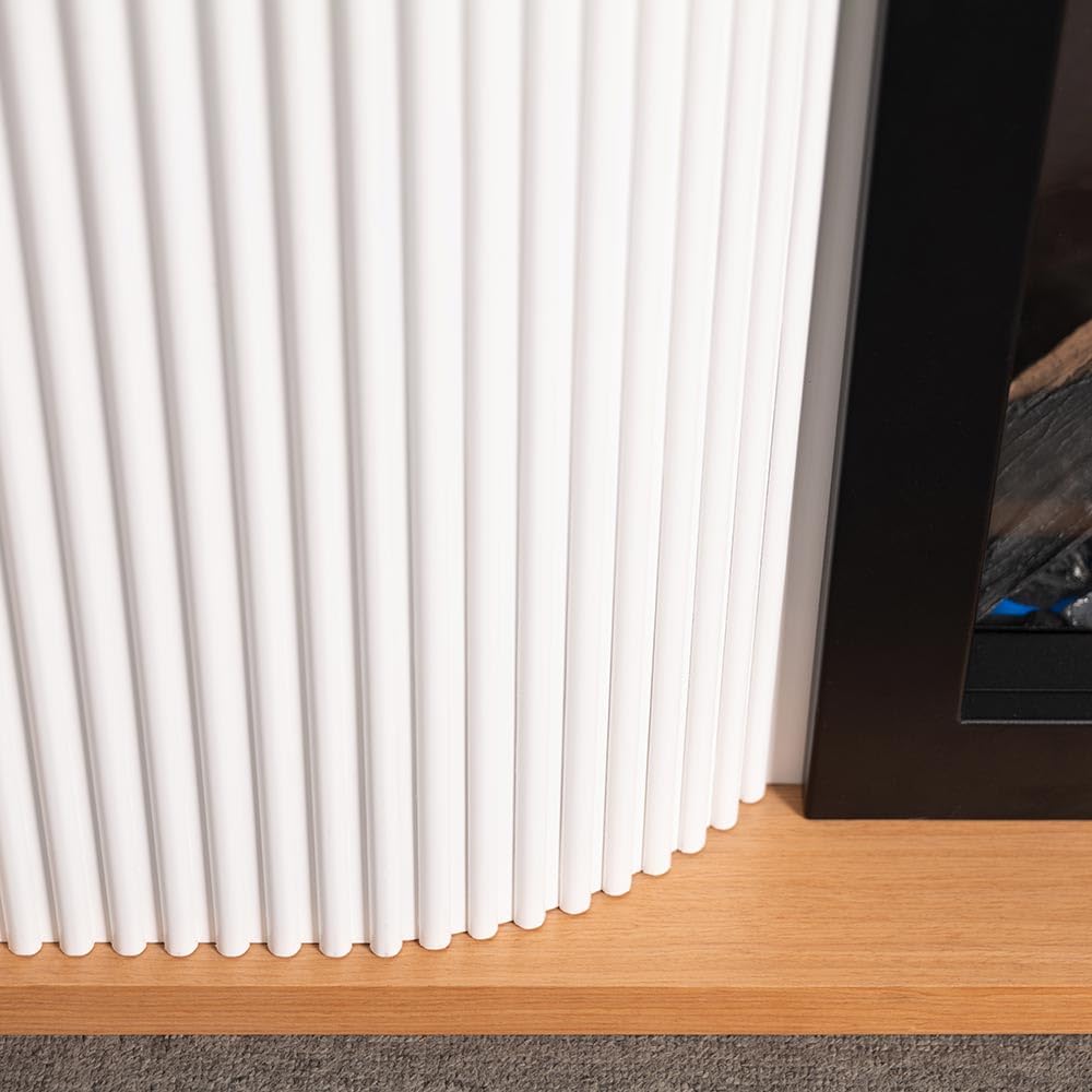Smart Electric Fireplace Mantel with 33" Firebox Heater