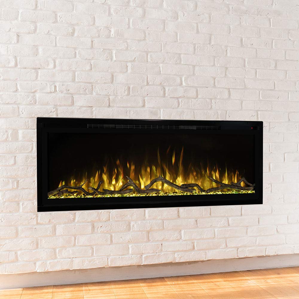 50-Inch Slimline Wall Mount Electric Fireplace