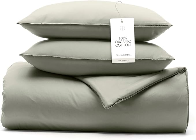 Organic Cotton Comforter Set King 3 Piece