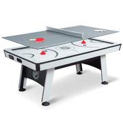80-Inch Air Hockey Table with Table Tennis Conversion