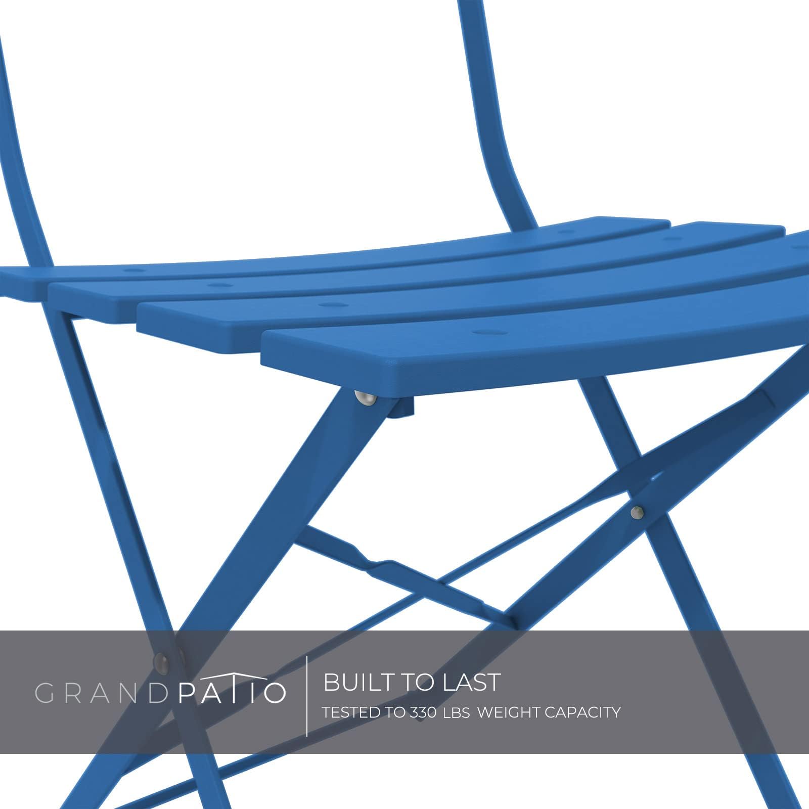 3-Piece Folding Patio Bistro Set