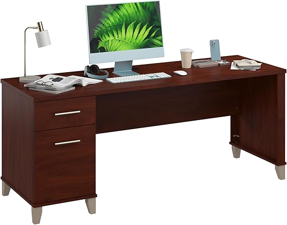 72W Office Desk with Drawers