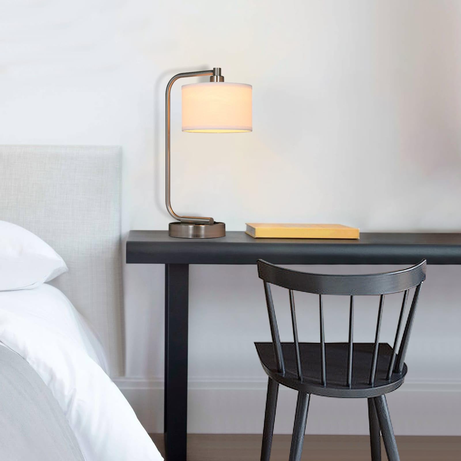 Modern Table Lamp with USB Charging Port