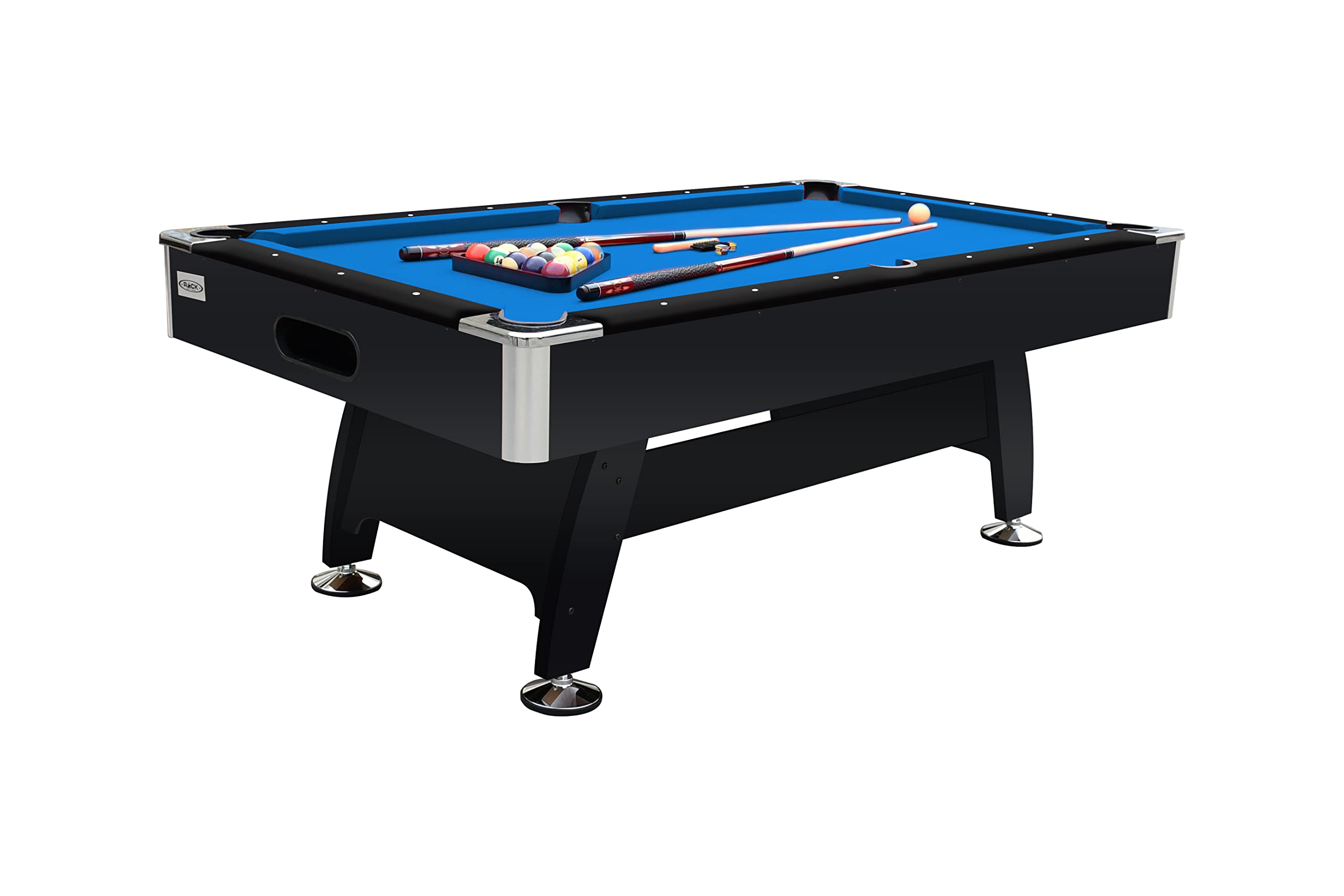 7-Foot Tournament Billiard Pool Table Blue Felt