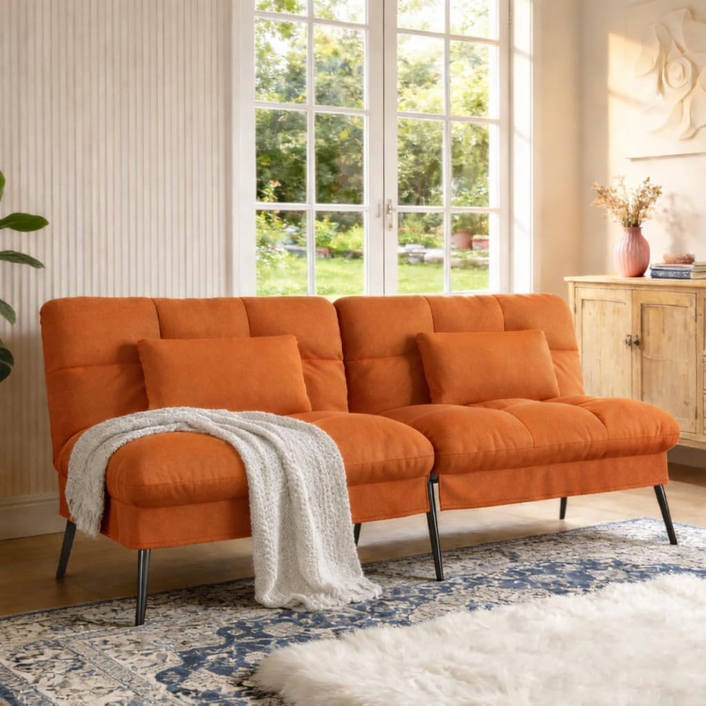 72" Convertible Futon Sofa Bed