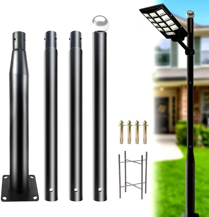 10ft Outdoor Street Light Pole