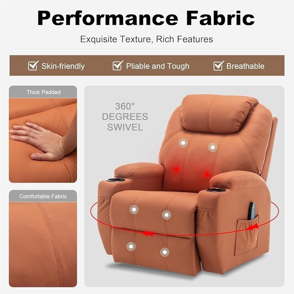 Power Lift Recliner Chair with Massage and Heat