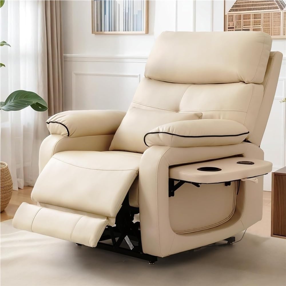 Electric Lift Recliner Sofa with Heat and Massage