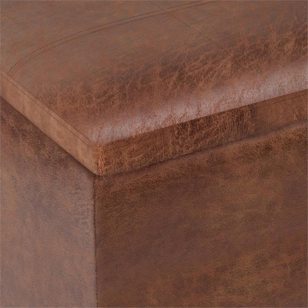 Cube Storage Ottoman with Tray