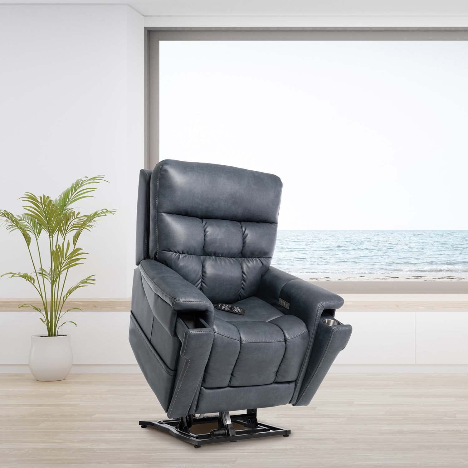 Electric Power Lift Recliner Chair with Massage and Heat