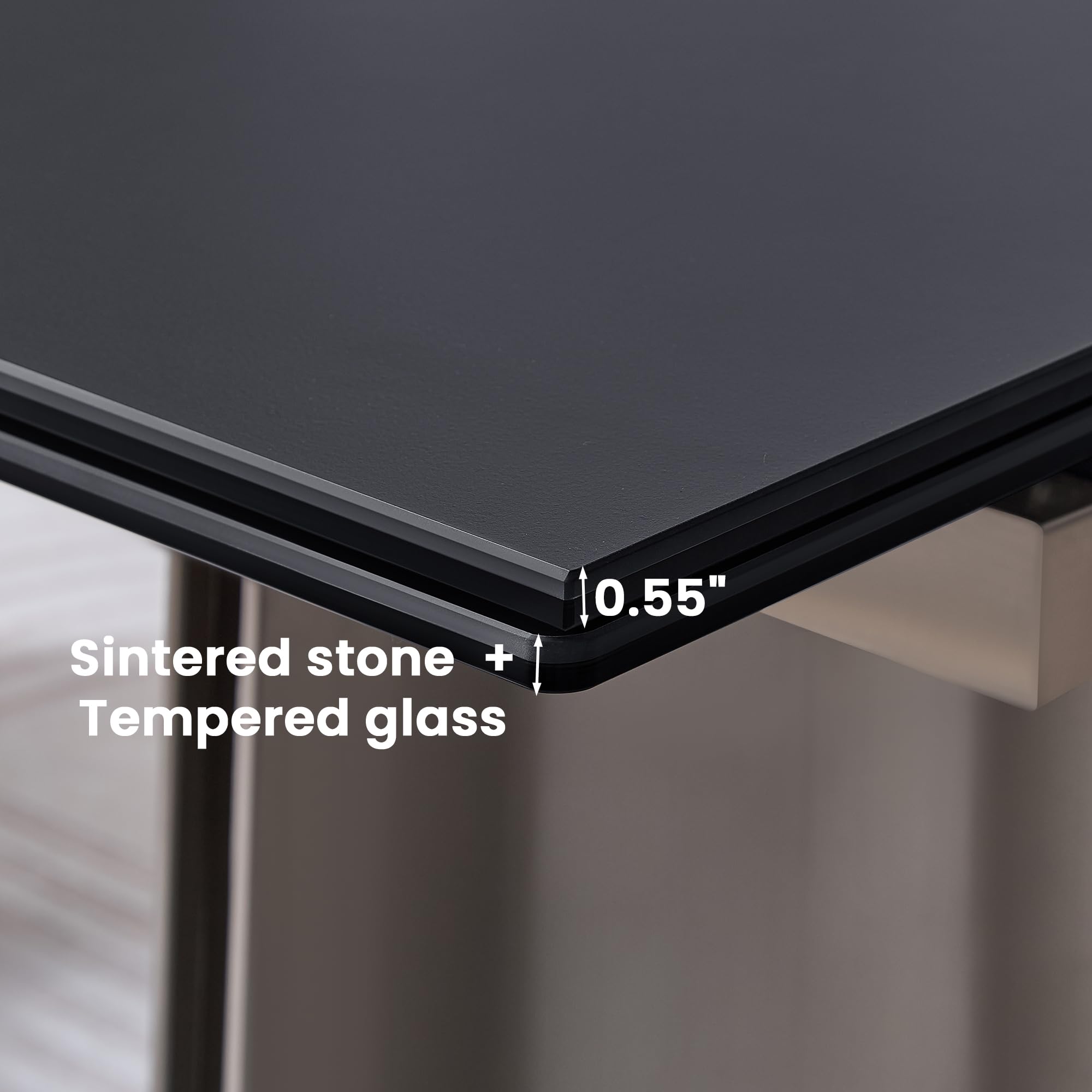 Extendable Dining Table for 8-12 People
