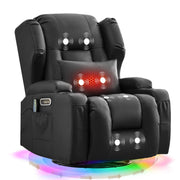 Power Recliner Chair with Massage and Heat