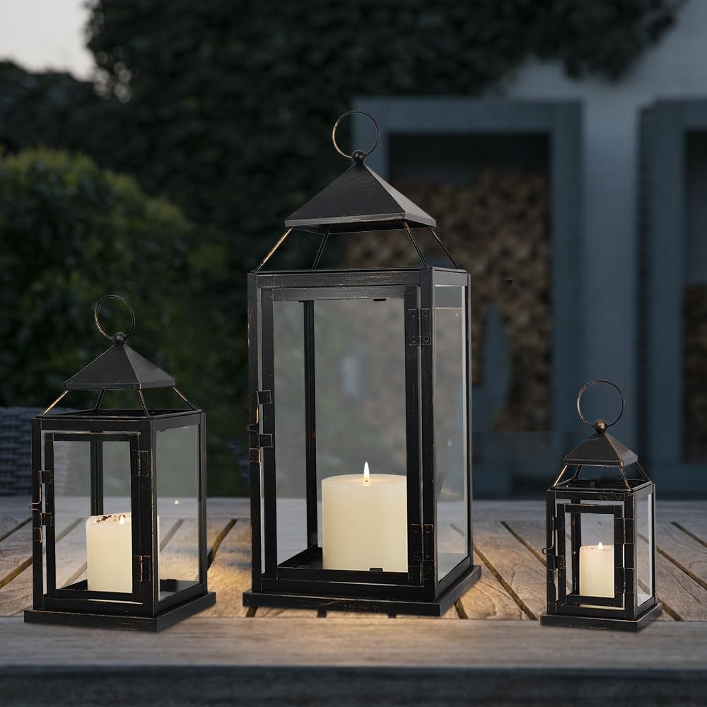Vintage Decorative Lantern Set of 3