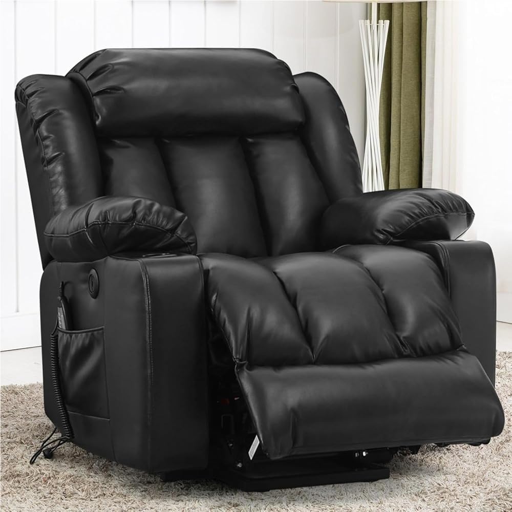 Electric Lift Recliner Chair with Heat and Massage
