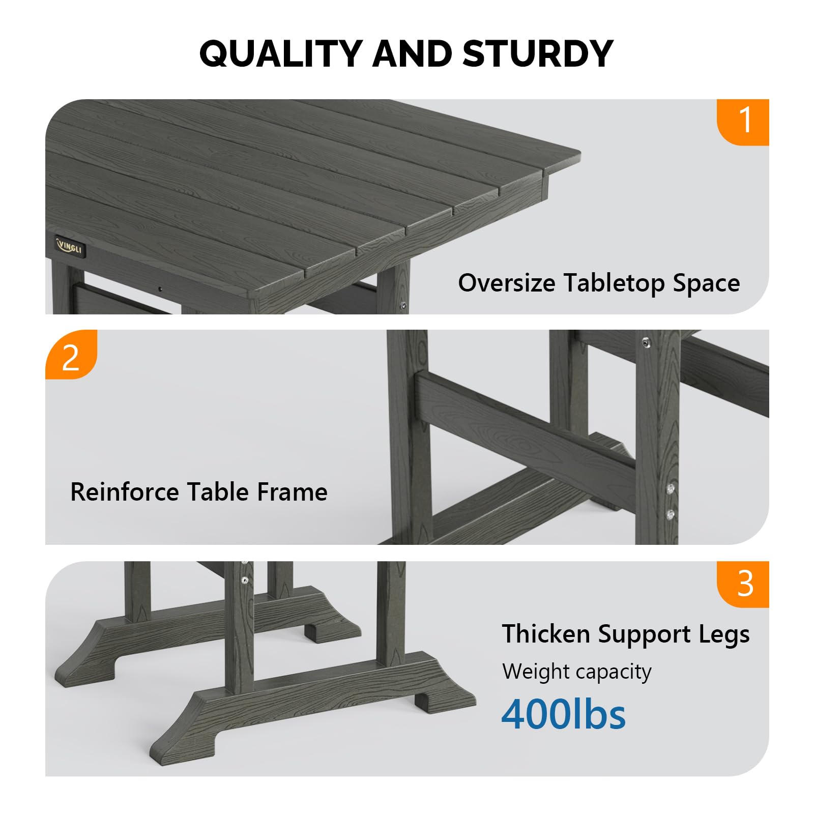 5-Piece Outdoor Bar Set with 4 Stools