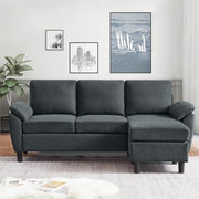 79" Convertible Sectional Sofa with Reversible Chaise